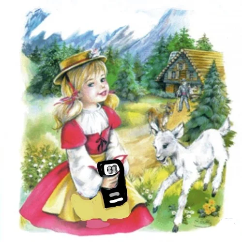 La fille de la montagne se lance sur les réseaux sociaux